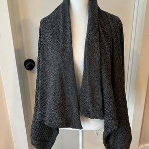 Athleta size M gray cardigan